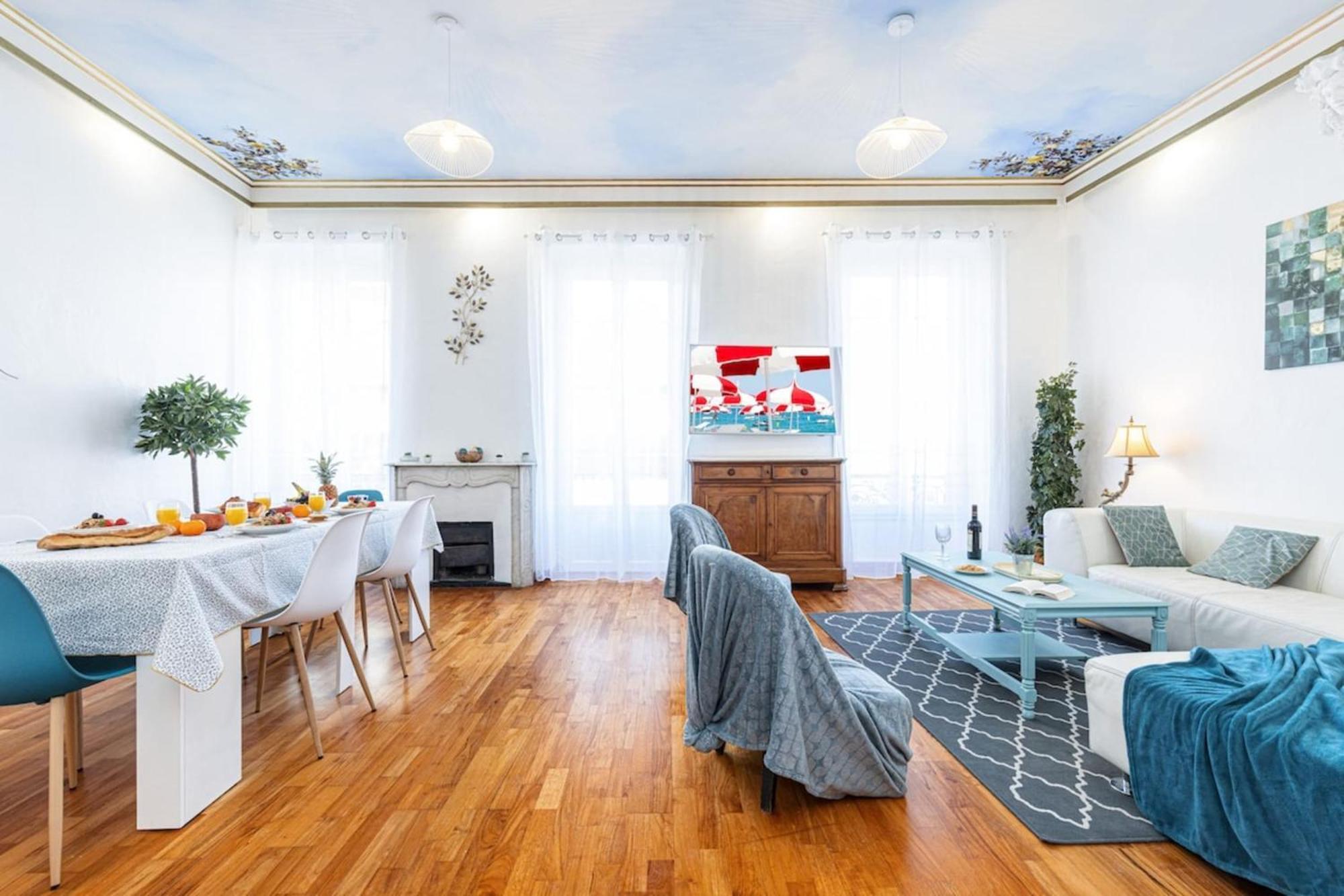 Risso - Comfortable 3 Bedrooms With Balcony Nice Eksteriør bilde